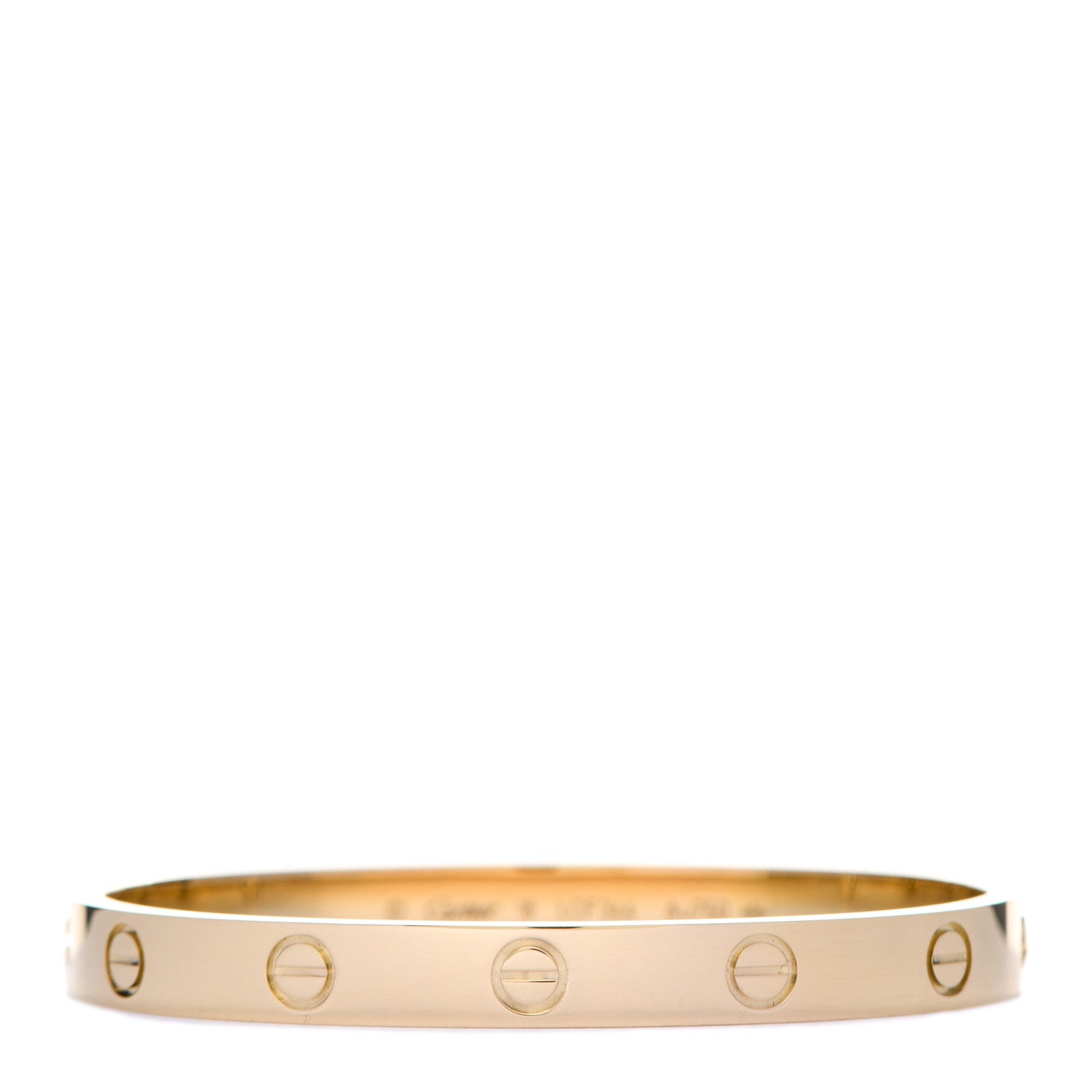 Cartier 18K Yellow Gold LOVE Bracelet 16 1 of 7