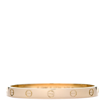 Cartier 18K Yellow Gold LOVE Bracelet 16 1 of 7