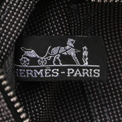 Hermes Canvas Herline MM Tote Grey 5 of 7