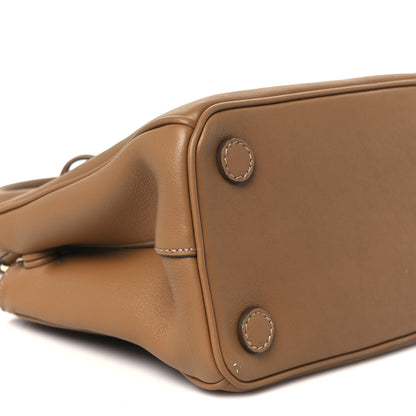 Prada Saffiano Mini Galleria Double Zip Tote Caramel 9 of 10