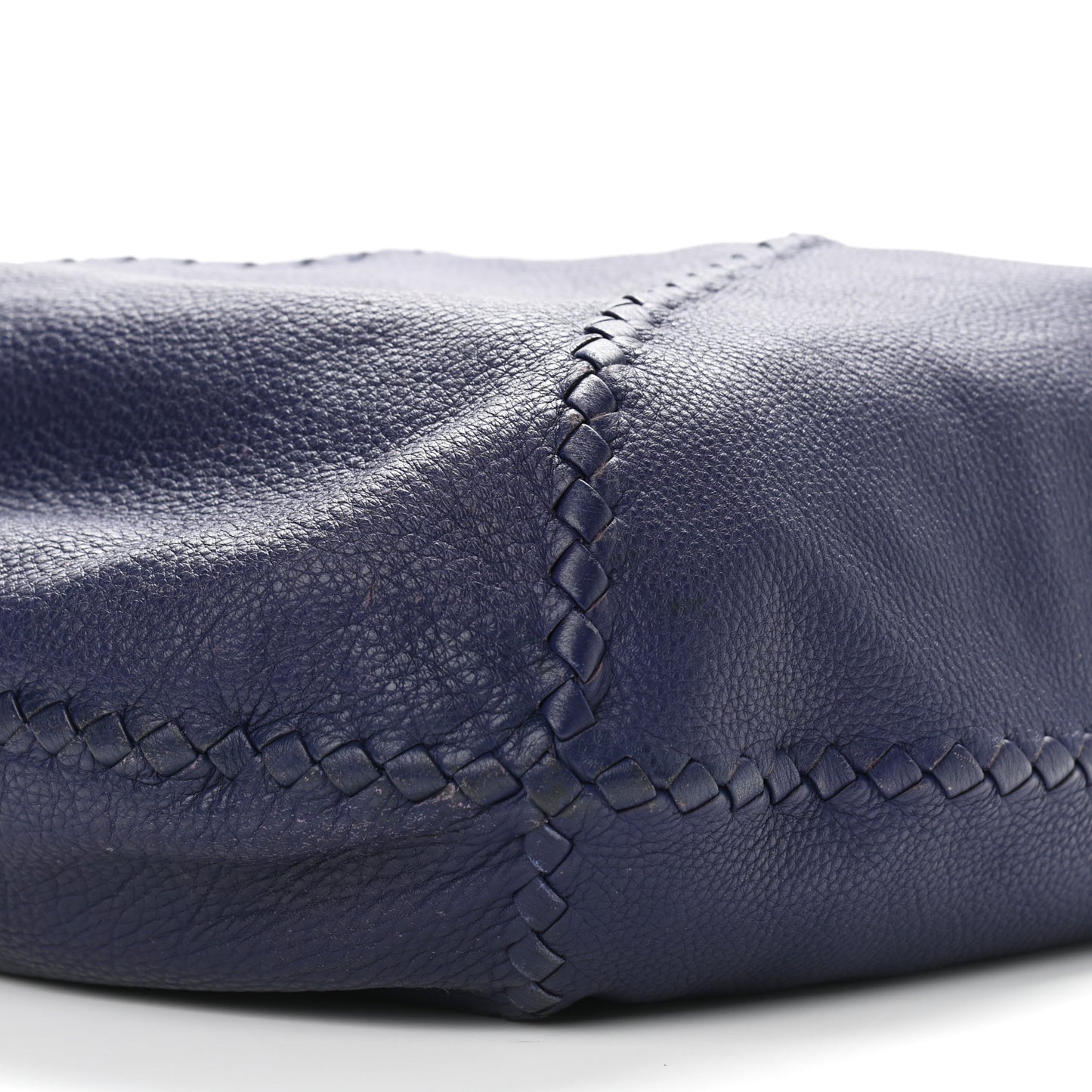 Cervo Deerskin Large Hobo Denim