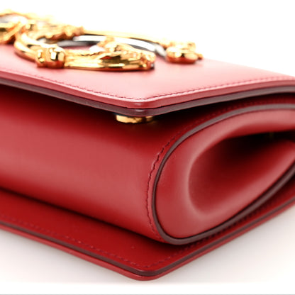 Dolce & Gabbana Nappa Mini DG Girls Shoulder Bag Red 10 of 10