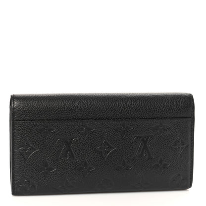 Louis Vuitton Empreinte Sarah Wallet NM Black 3 of 8