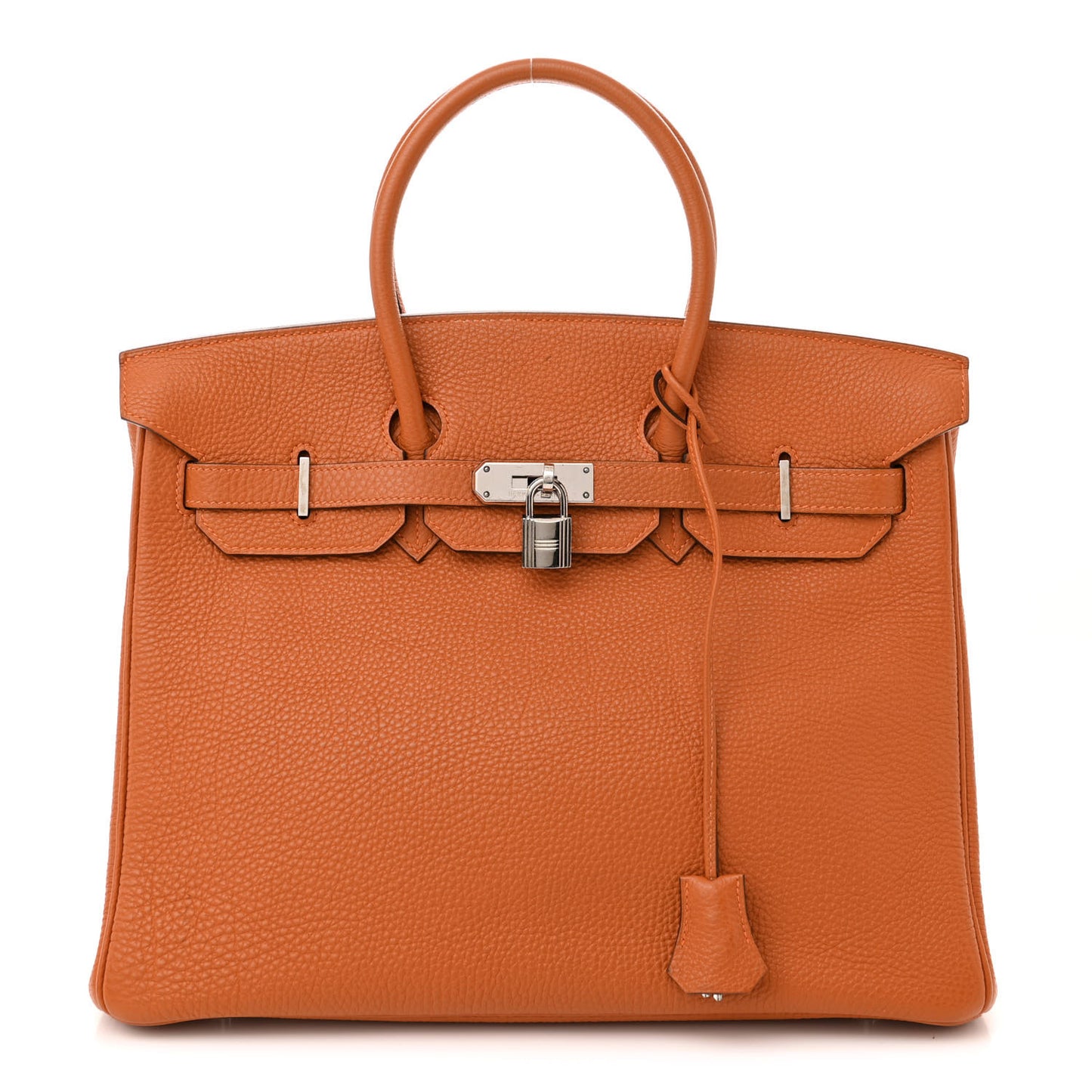 Togo Birkin 35 Orange