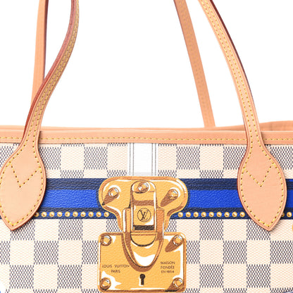 Louis Vuitton Damier Azur Summer Trunks Forte Dei Marmi Neo Neverfull MM 15 of 15