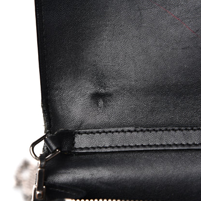 Givenchy Calfskin Star Pandora Chain Wallet Black 12 of 15