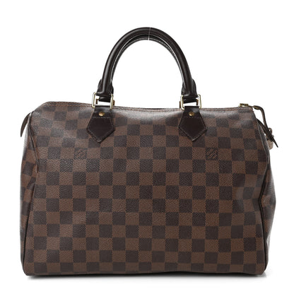 Louis Vuitton Damier Ebene Speedy 30 1 of 6