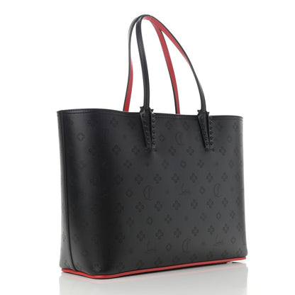 Christian Louboutin Calfskin Loubinthesky East West Cabata Tote Black 4 of 12