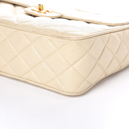 Chanel Caviar Quilted Camera Case Beige Clair 12 of 13