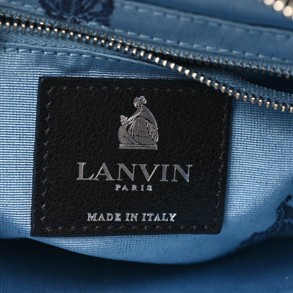 Lanvin Calfskin Studded Nomad Crossbody Black 5 of 7