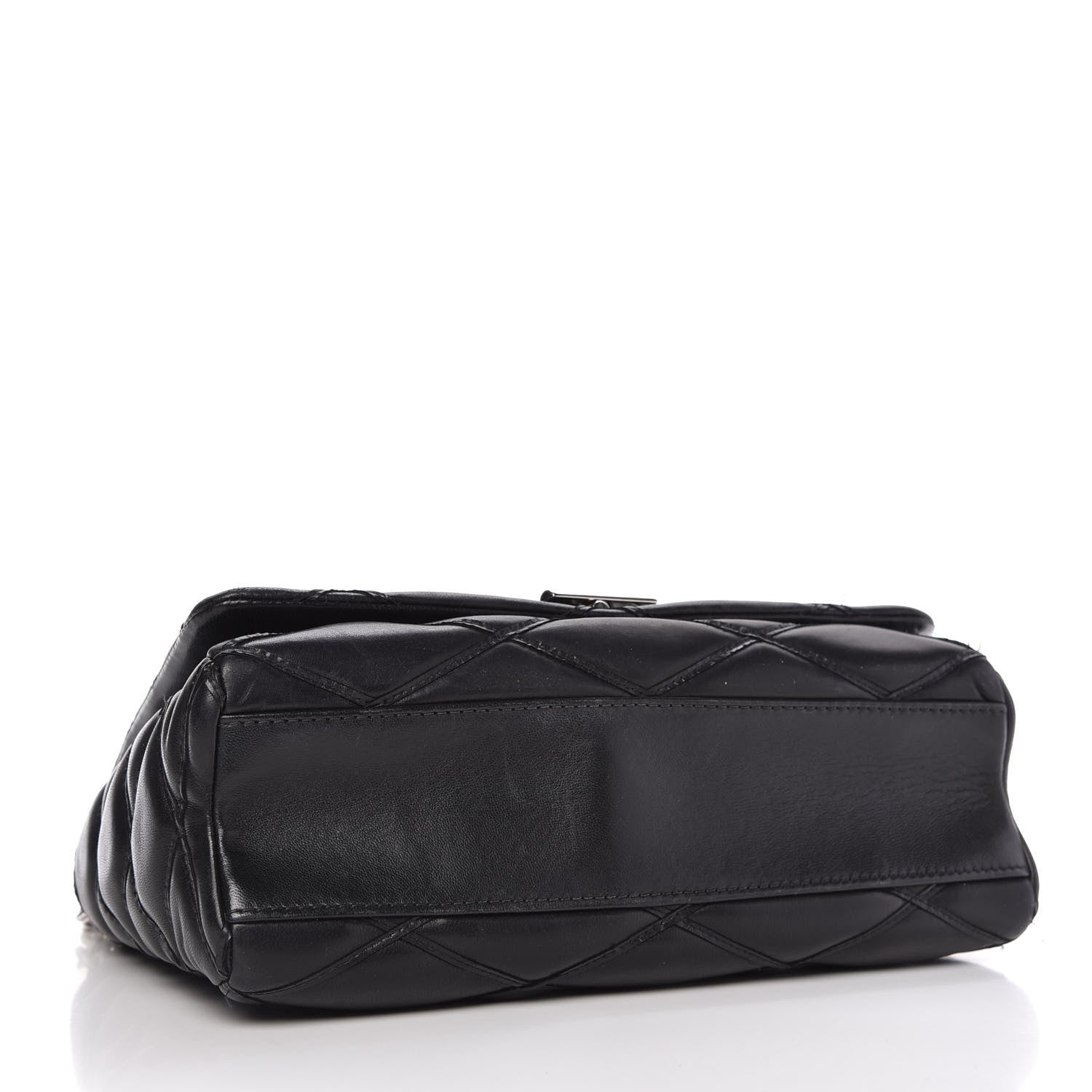 Louis Vuitton Lambskin Malletage GO-14 MM Black 5 of 9
