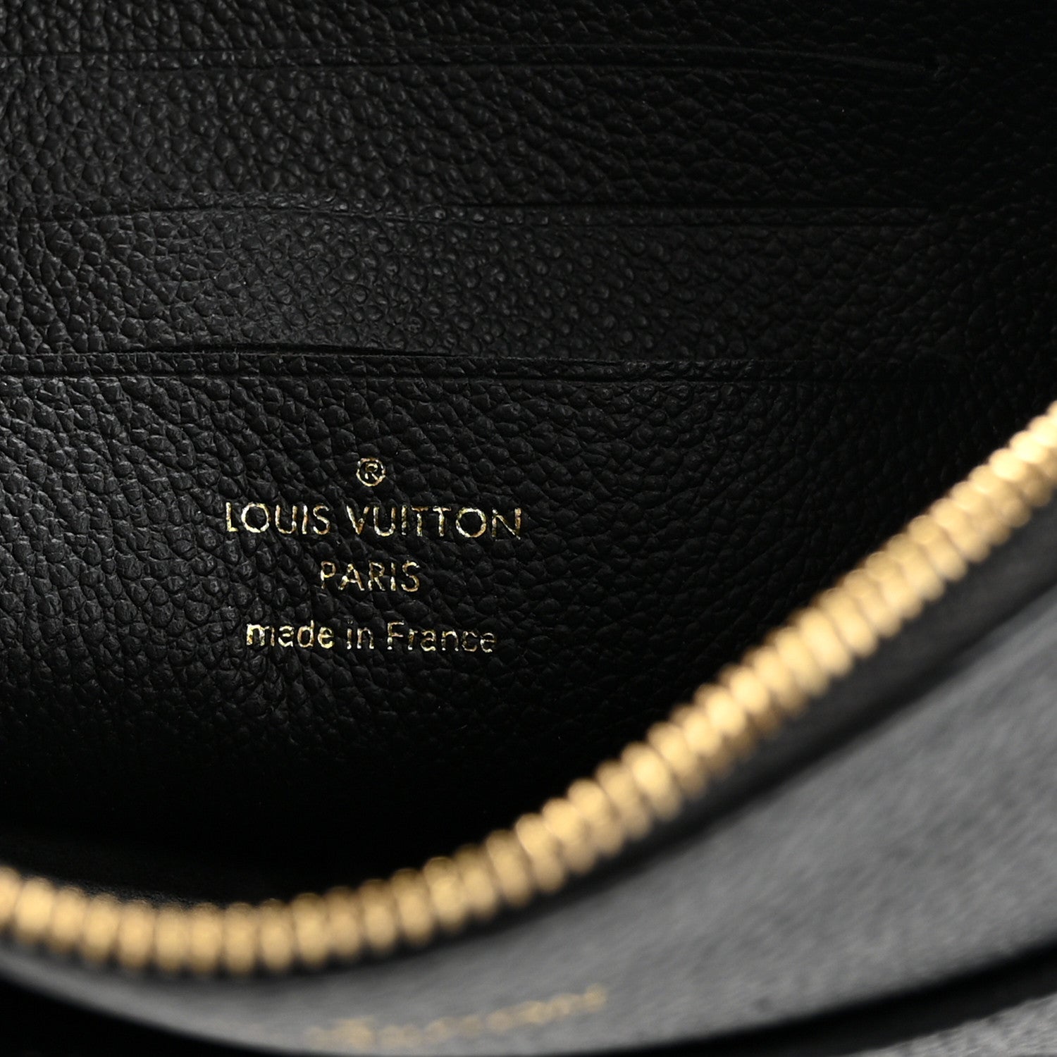 Louis Vuitton Empreinte Pochette Melanie MM Black 6 of 9