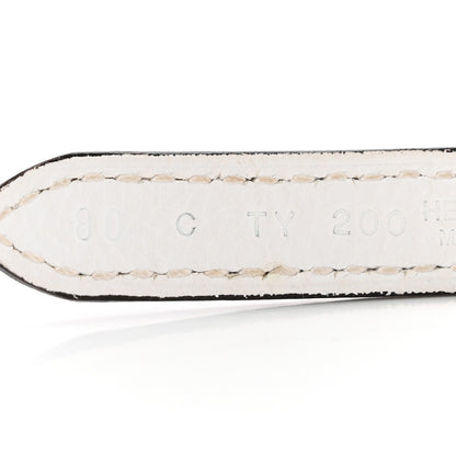 Hermes Swift Epsom 13mm Ancre Belt 80 32 Etoupe White 6 of 6