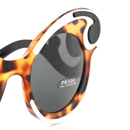 Prada Minimal Baroque Sunglasses SPR 23N Tortoise Black 8 of 9
