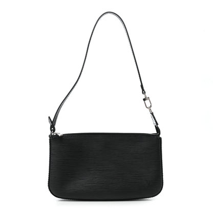 Louis Vuitton Epi Pochette Accessories NM Black 1 of 7