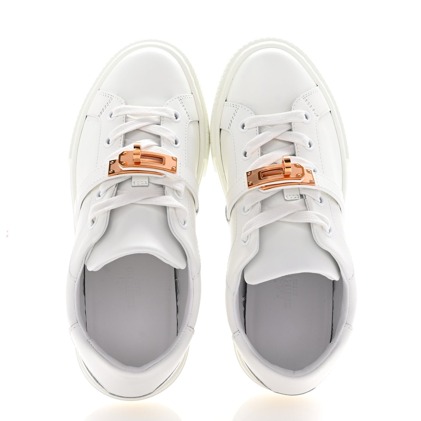 Calfskin Day Sneakers 35.5 White
