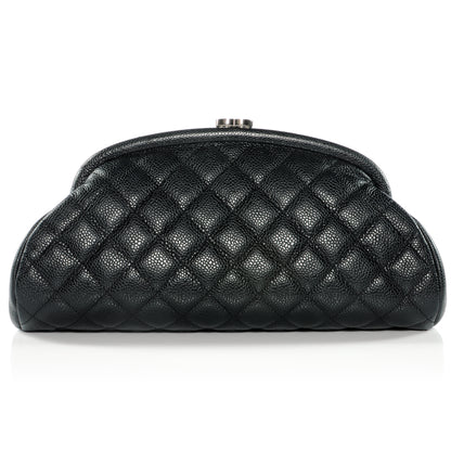 Chanel Caviar Quilted Timeless Clutch Black 1 of 7