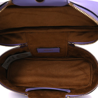 Versace Lambskin Tag Vanity Bag Lilac 5 of 10