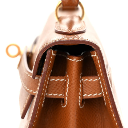 Hermes Courchevel Mini Kelly Sellier 20 Gold 11 of 12