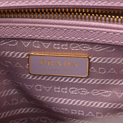 Prada Saffiano Small Galleria Double Zip Tote Alabastro 6 of 13