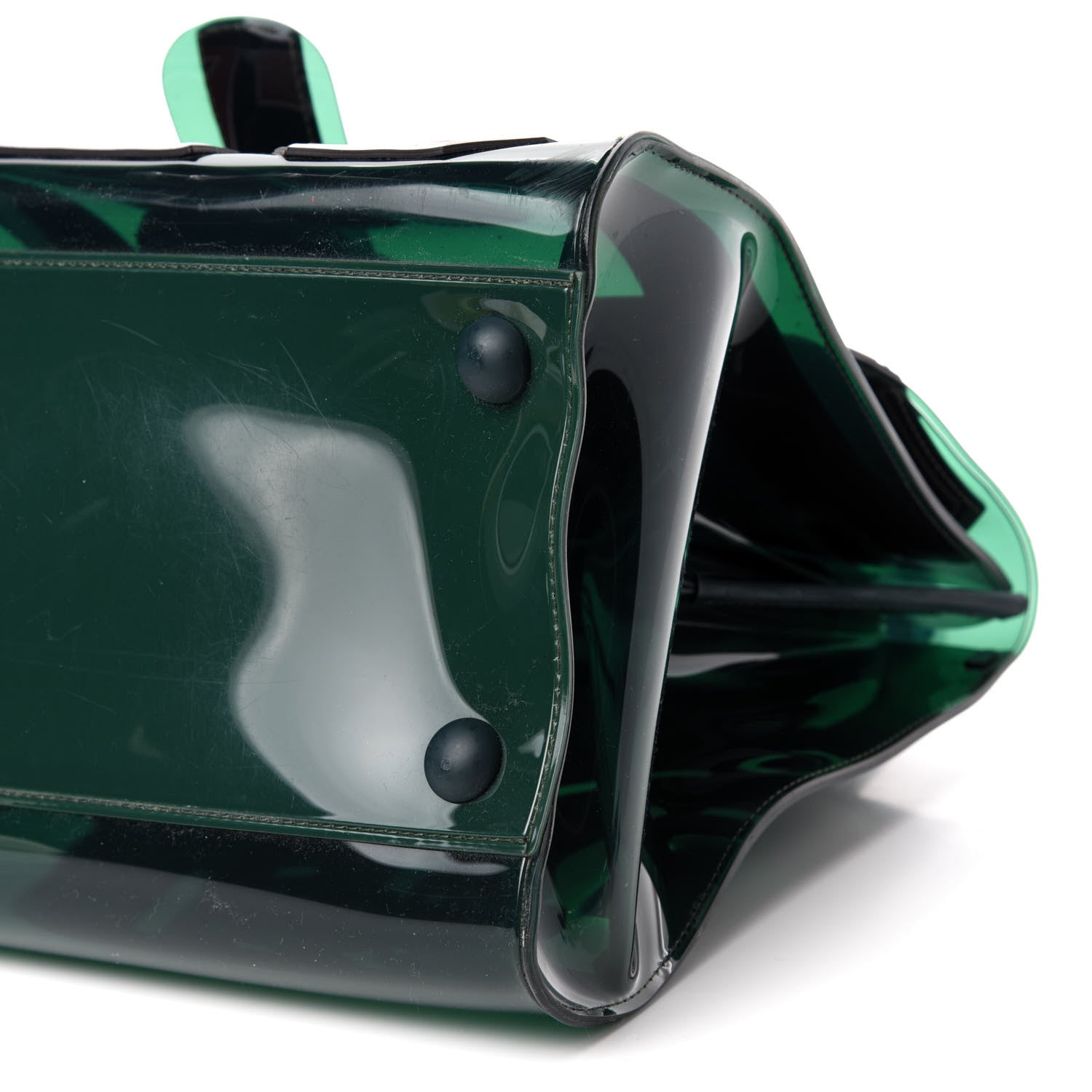 Delvaux PVC The Hero 1829 Brillant Satchel Vert 7 of 9
