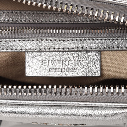 Givenchy Metallic Sugar Goatskin Small Antigona Silver 7 of 12