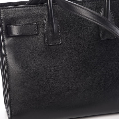 Saint Laurent Calfskin Baby Sac De Jour Black 7 of 12