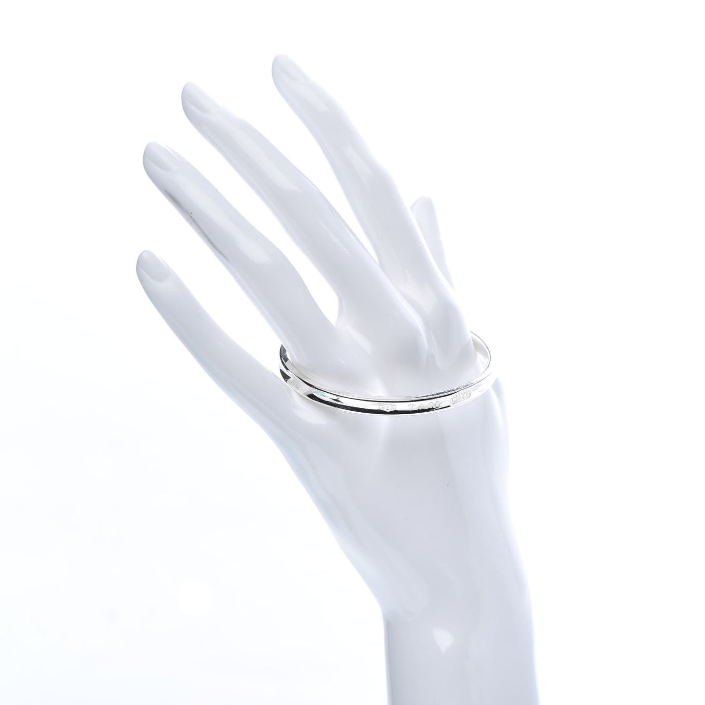 Sterling Silver Narrow 1837 Cuff Bracelet