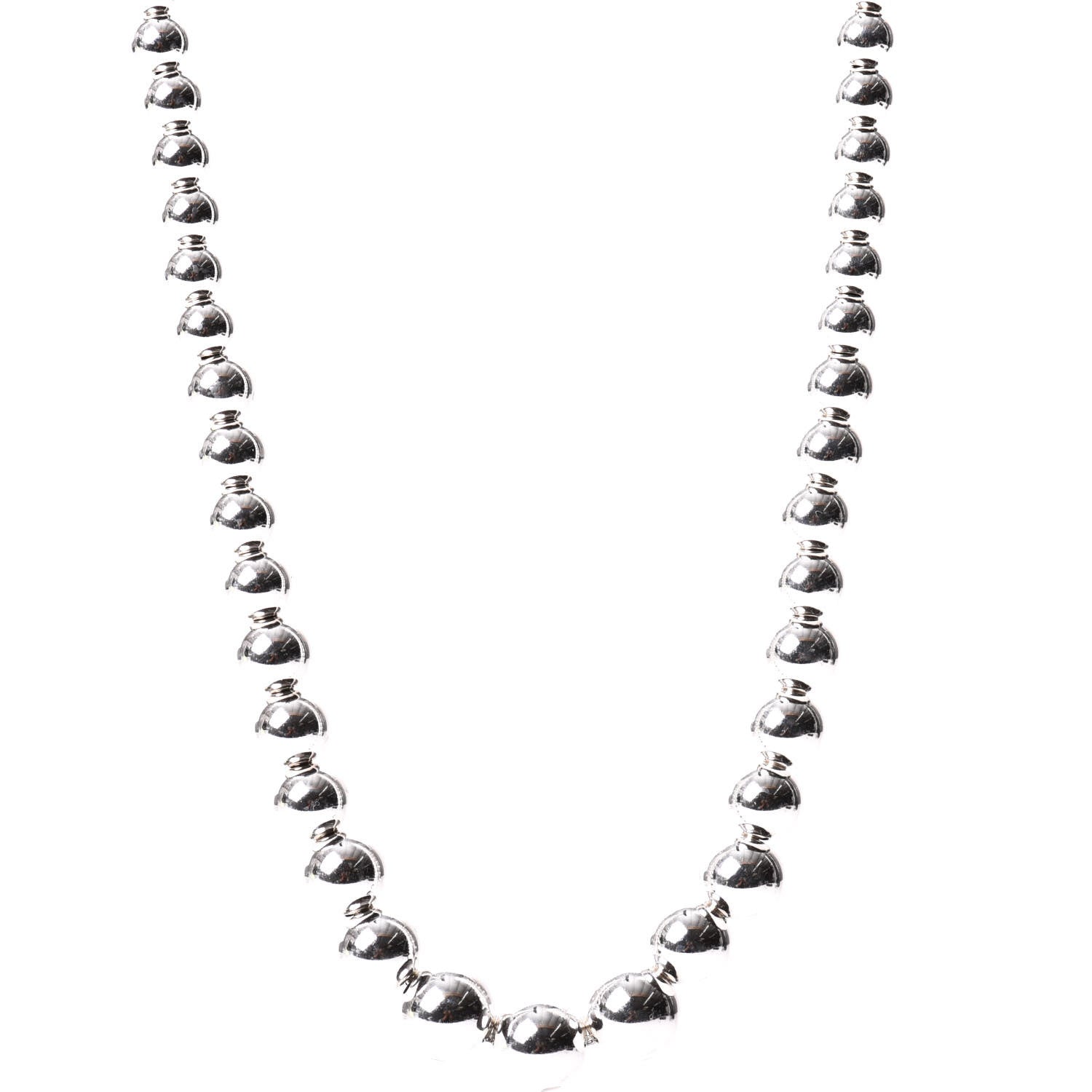 Tiffany Sterling Silver HardWear Graduated Ball Necklace 1 of 4