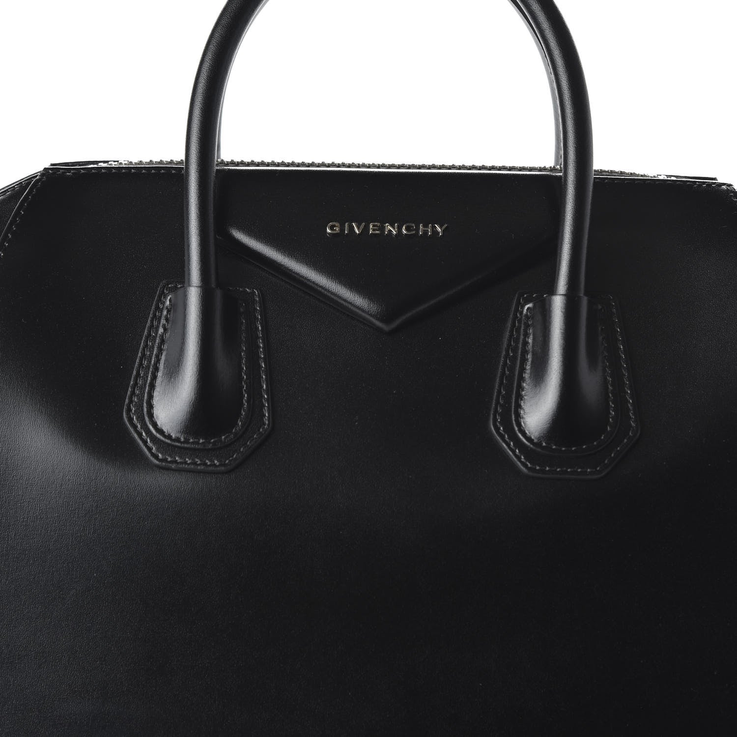 Givenchy Shiny Lord Calfskin Medium Antigona Black 11 of 11