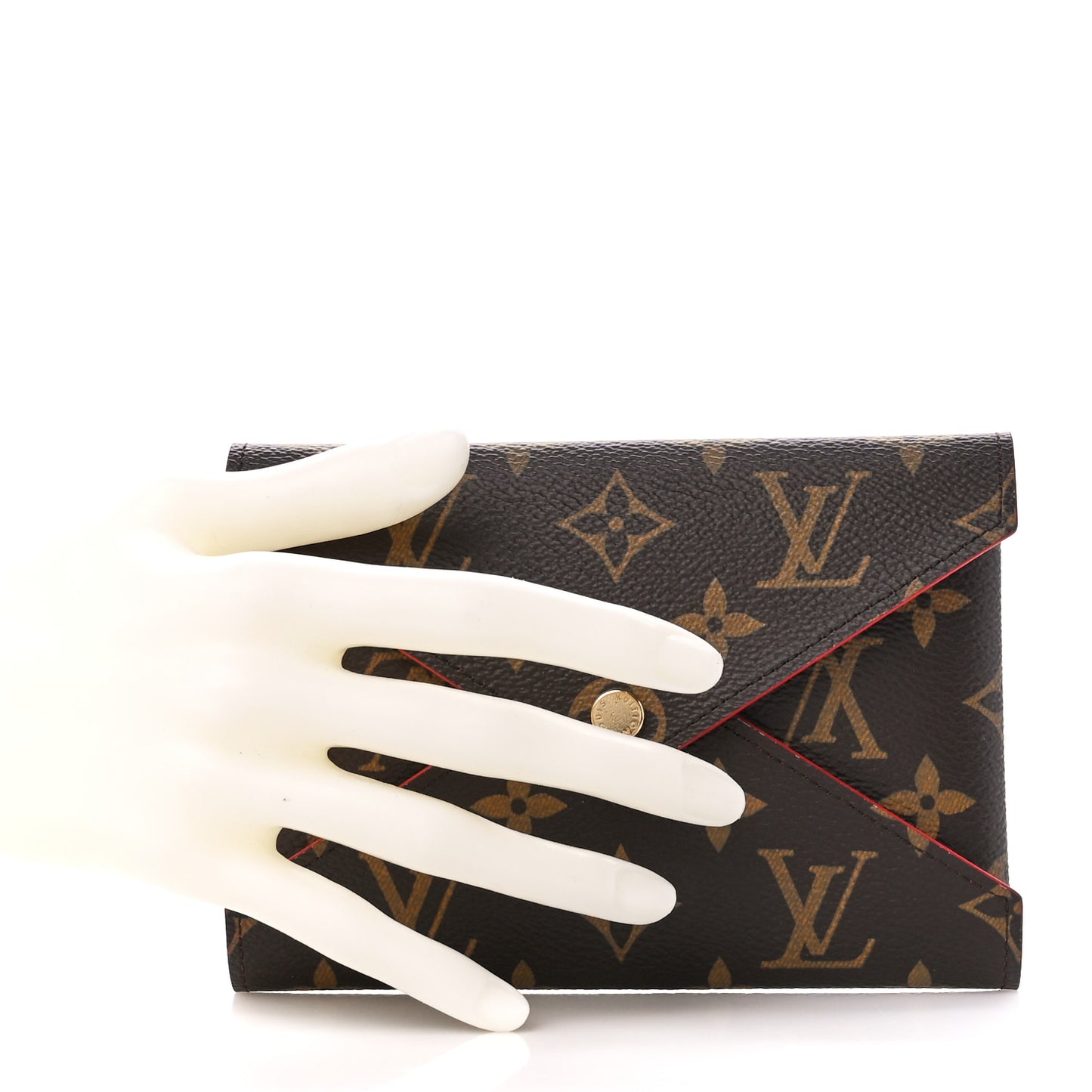 Monogram Medium Kirigami Pochette Insert Coquelicot