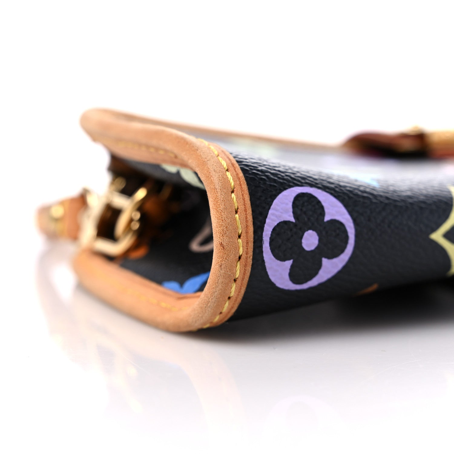 Louis Vuitton Monogram Multicolor Shirley Black 7 of 13