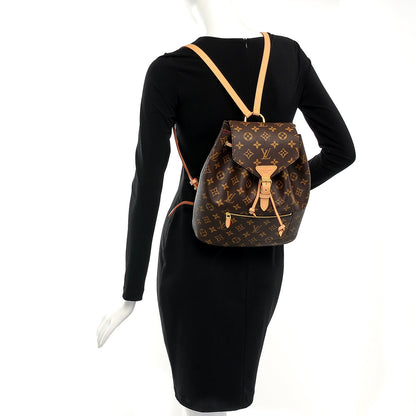 Louis Vuitton Monogram Montsouris NM Backpack 2 of 9