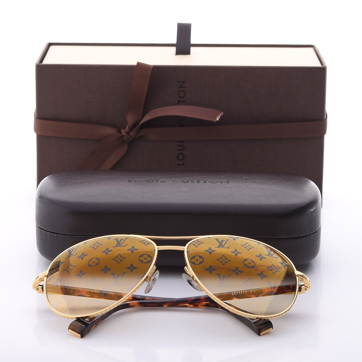 Conspiration Pilote Sunglasses Z0164U Gold