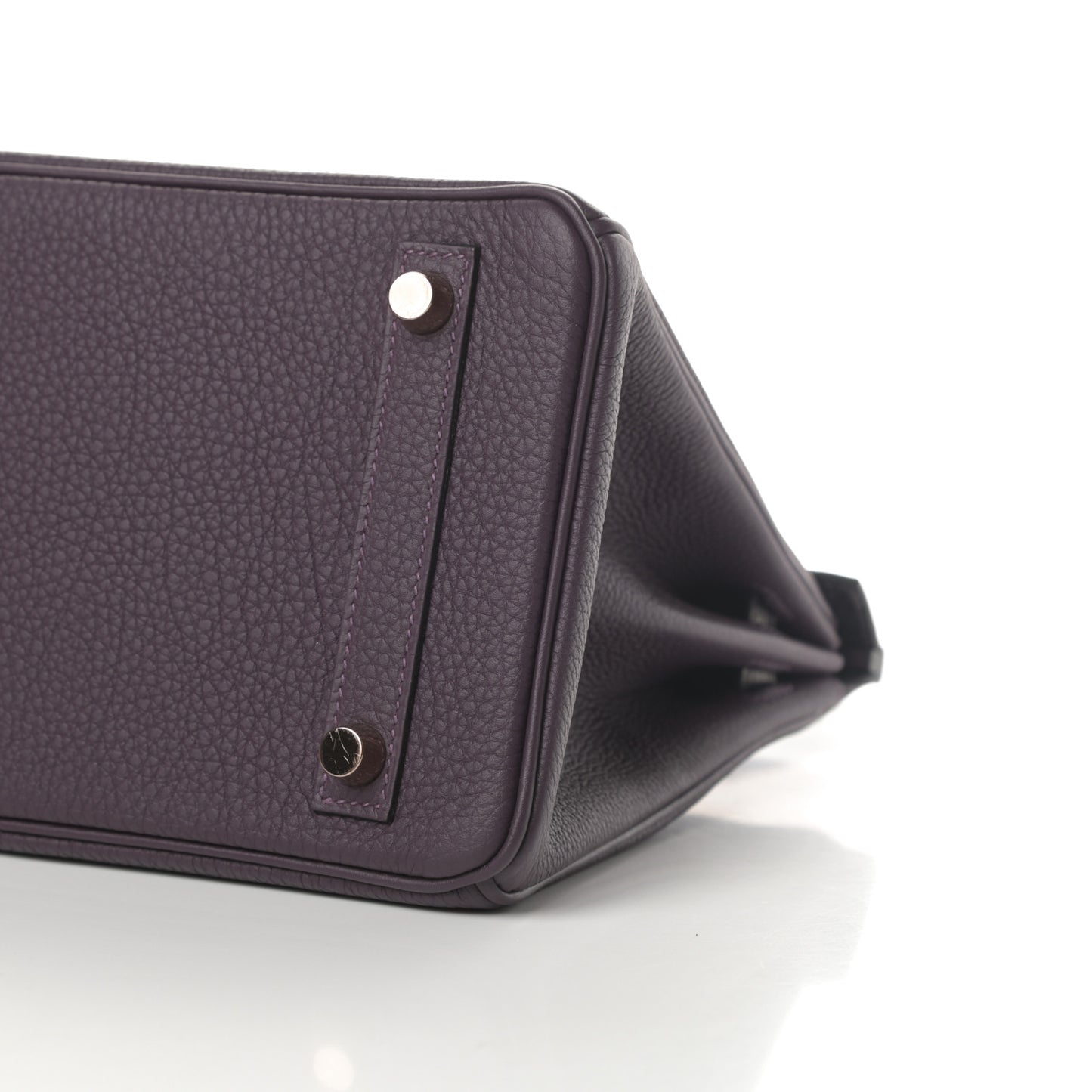 Togo Matte Alligator Birkin Touch 25 Raisin