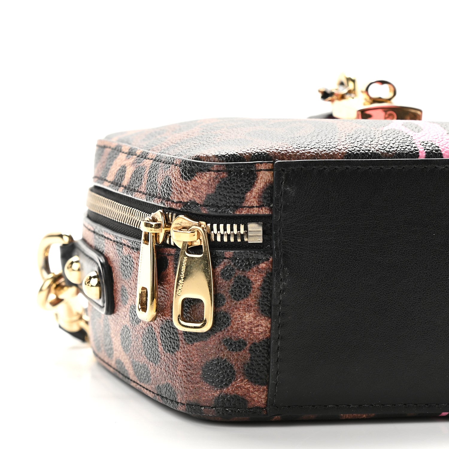 Dolce & Gabbana Dauphine Leopard Print Box Bag 7 of 8