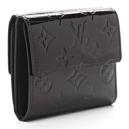 Louis Vuitton Vernis Elise Wallet Amarante 3 of 7