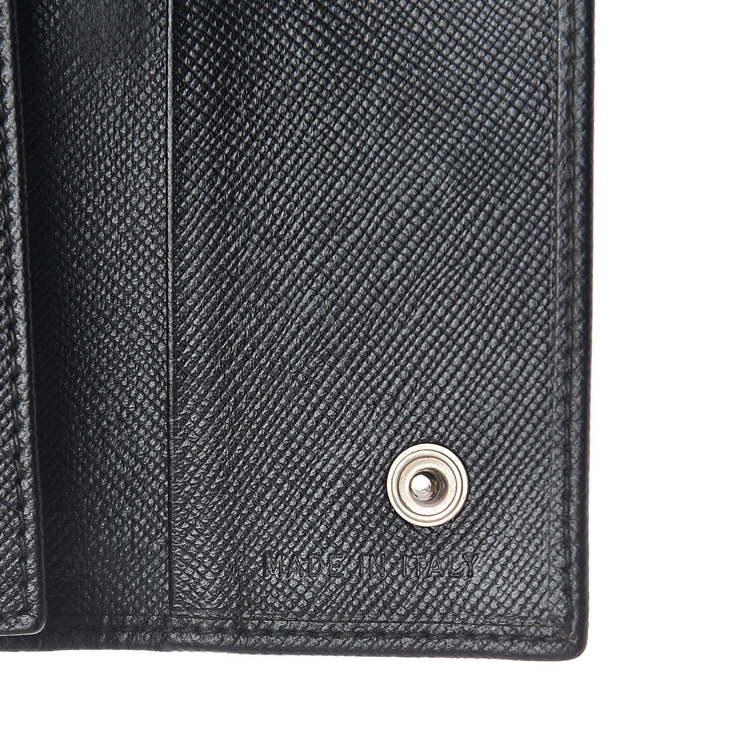 Prada Saffiano 6 Key Holder Black 6 of 6