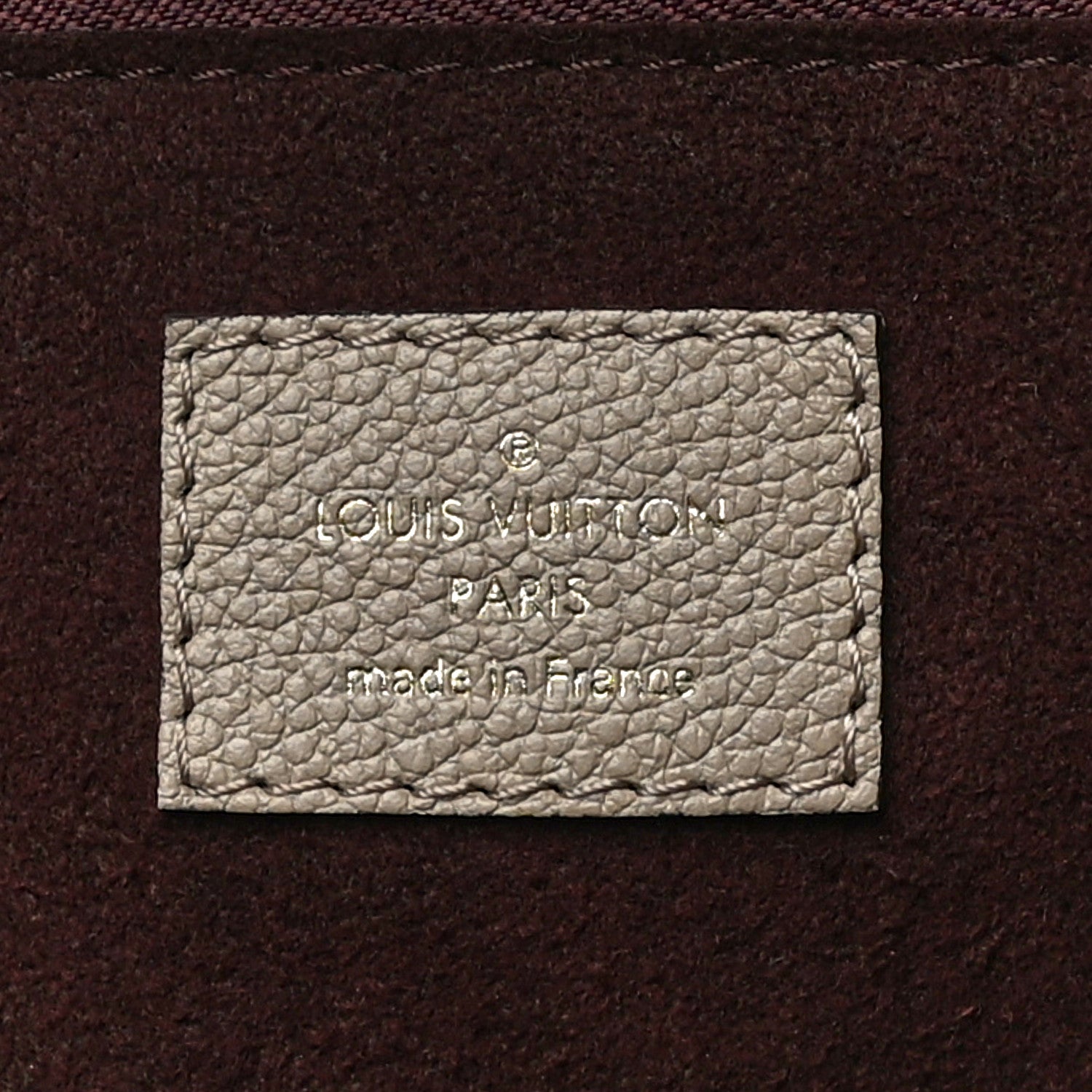 Louis Vuitton Empreinte Monogram Giant Neverfull MM Tourterelle 6 of 9