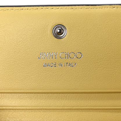 Jimmy Choo Glossy Rainbow Elaphe Varenne Hanne Wallet Sunrise Mix Latte 6 of 7