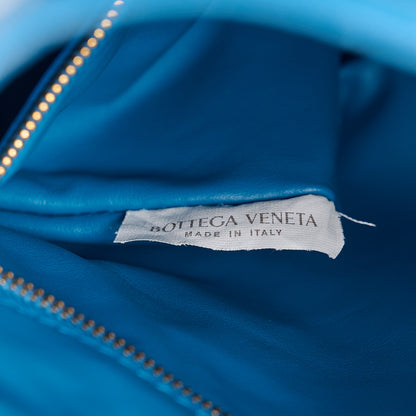 Bottega Veneta Calfskin Intrecciato Small Hop Deep Pacific 8 of 12