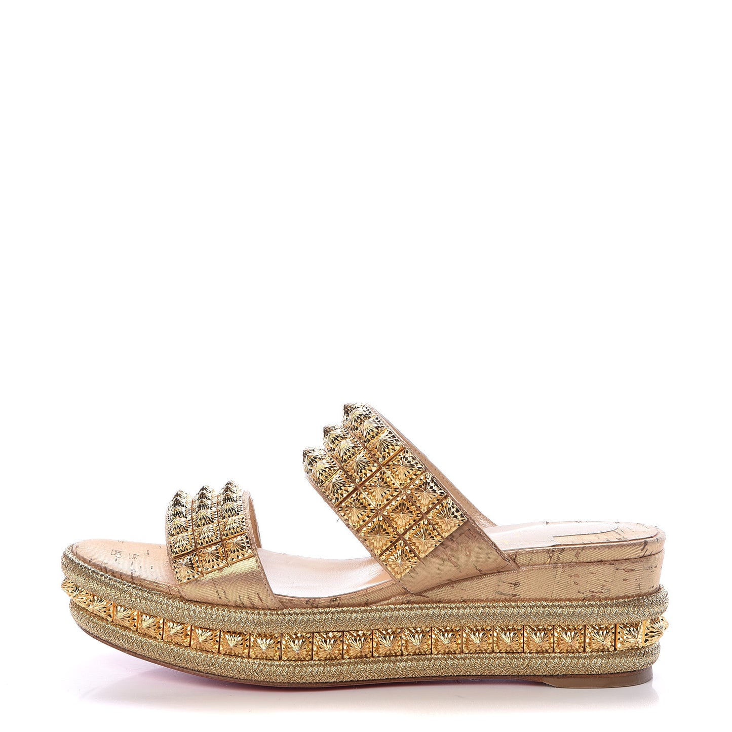 Liege Pepite 60 Platform Sandals 36 Version Gold