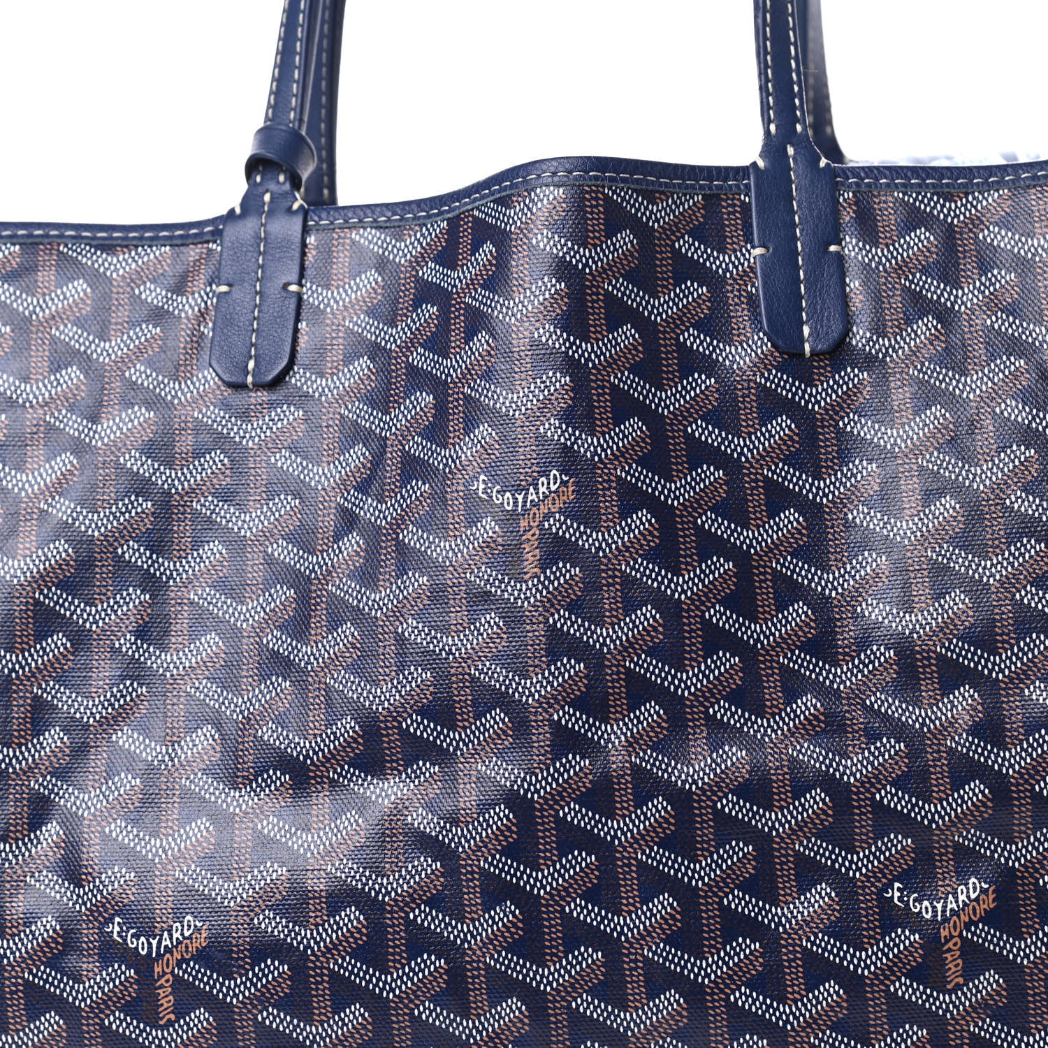Goyard Goyardine Saint Louis PM Navy 10 of 10
