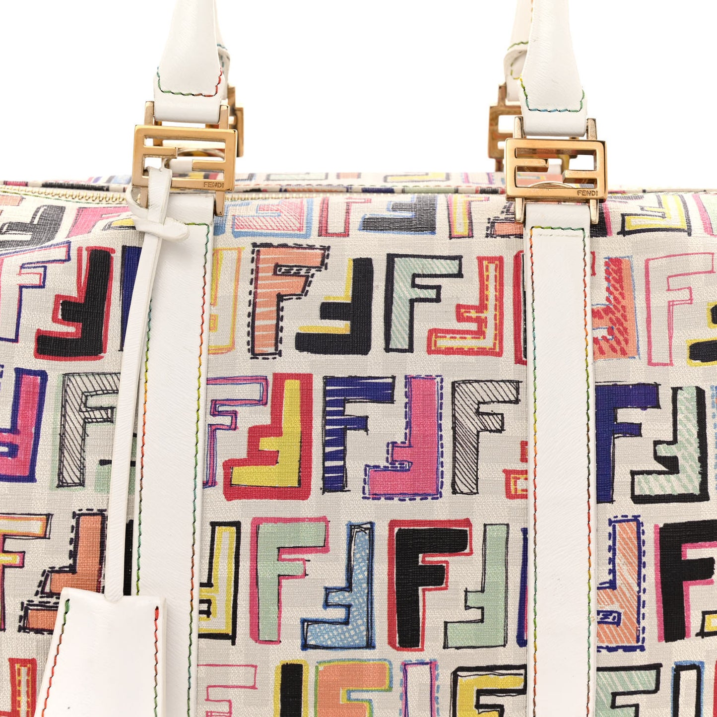 Zucca Spalmati Vitello FF Multicolor Forever Boston Multicolor White