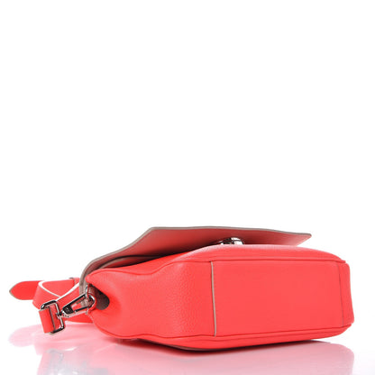 Christian Dior Bullcalf Mini Be Dior Satchel Fluorescent Goji Pink 4 of 6