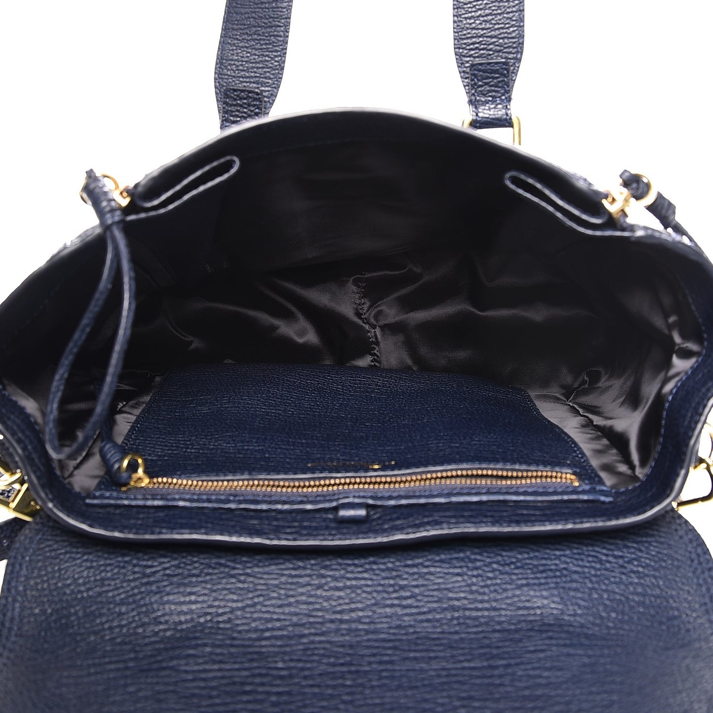 3.1 Textured Calfskin Medium Pashli Satchel Ink
