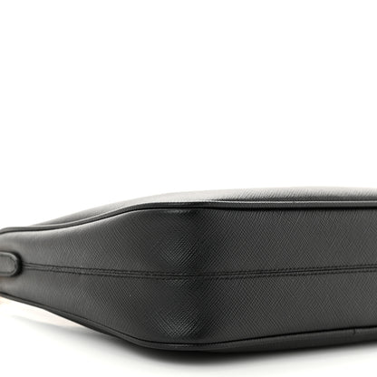 Prada Saffiano Lux Re-Edition 2005 Shoulder Bag Black 10 of 11