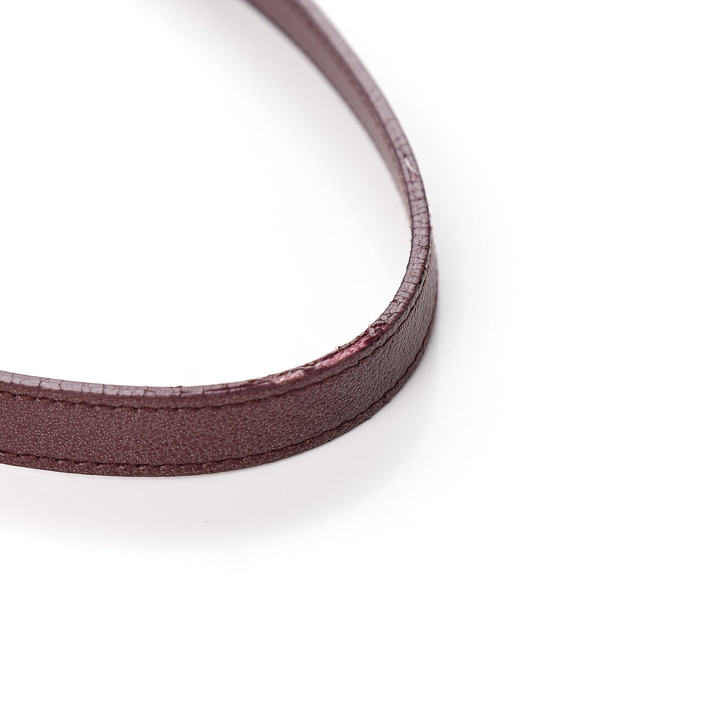 Calfskin Large Shopping Tote Bordeaux