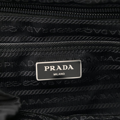 Prada Tessuto Nylon Vela Saffiano Large Backpack Black 4 of 11