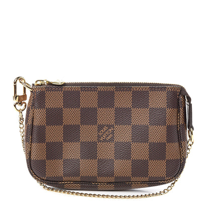 Louis Vuitton Damier Ebene Mini Pochette Accessories 1 of 7